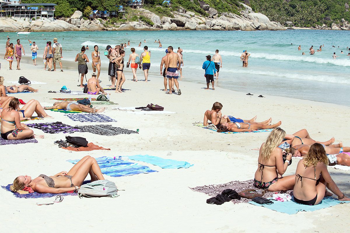 Haad Rin Nok Beach Koh Phangan