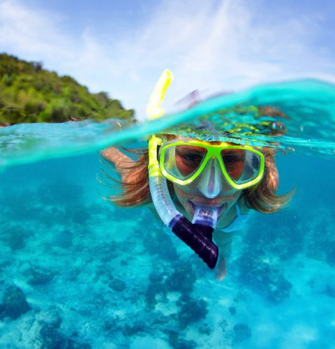 Snorkelling at Angthong